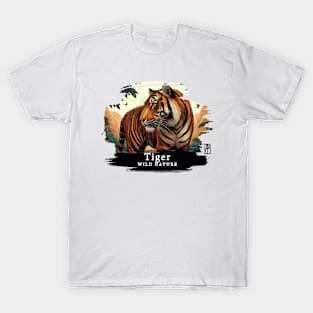 Tiger- WILD NATURE - TIGER -8 T-Shirt
